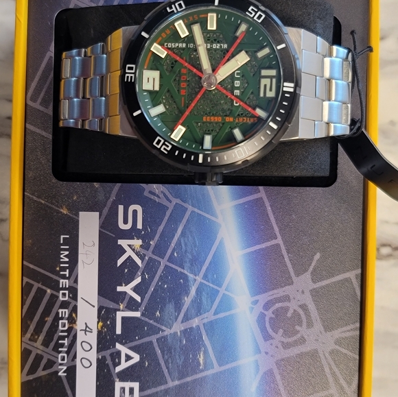 Nubeo Skylab Skeleton Automatic Watch,Primordial, Limited Edition, 242/400, 48mm - Picture 3 of 15